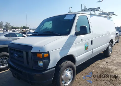 2011 Ford E-250 Commercial z USA, uszkodzony, nr VIN 1FTNE2EL0BDA86055